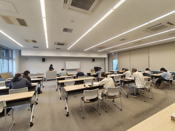 てのひら小説講座の様子